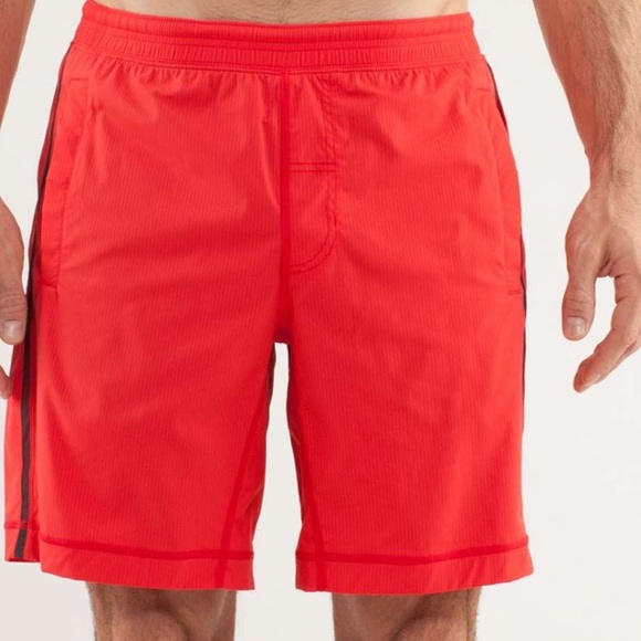 lululemon athletica Other - Lululemon Run Response Short Love Red / Soot S